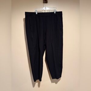 Eileen Fisher Women Pull On Wide Leg Pants Plus Size 1X Black